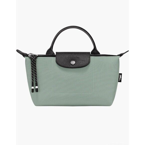 Longchamp Large Le Pliage Energy Recycled Canvas Cosmetics Case Color Vervain - Picture 1 of 6